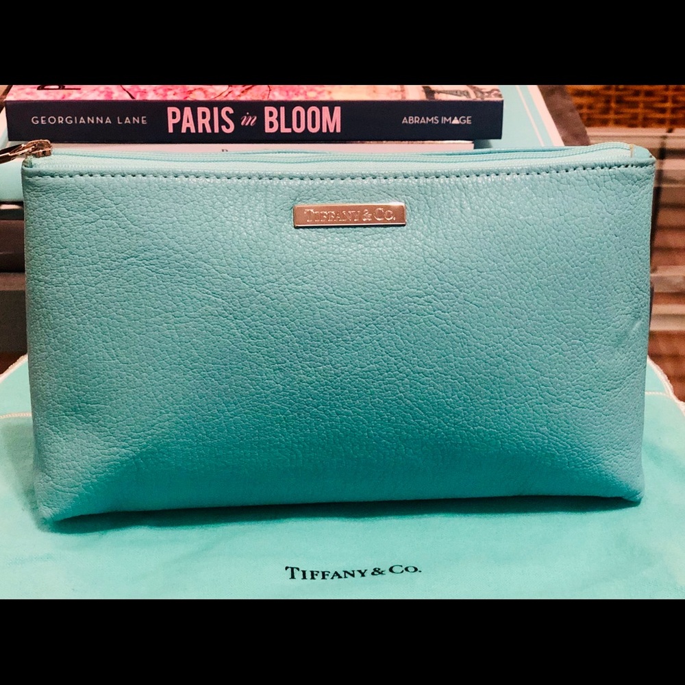 T&Co. Leather Cosmetic Bag
